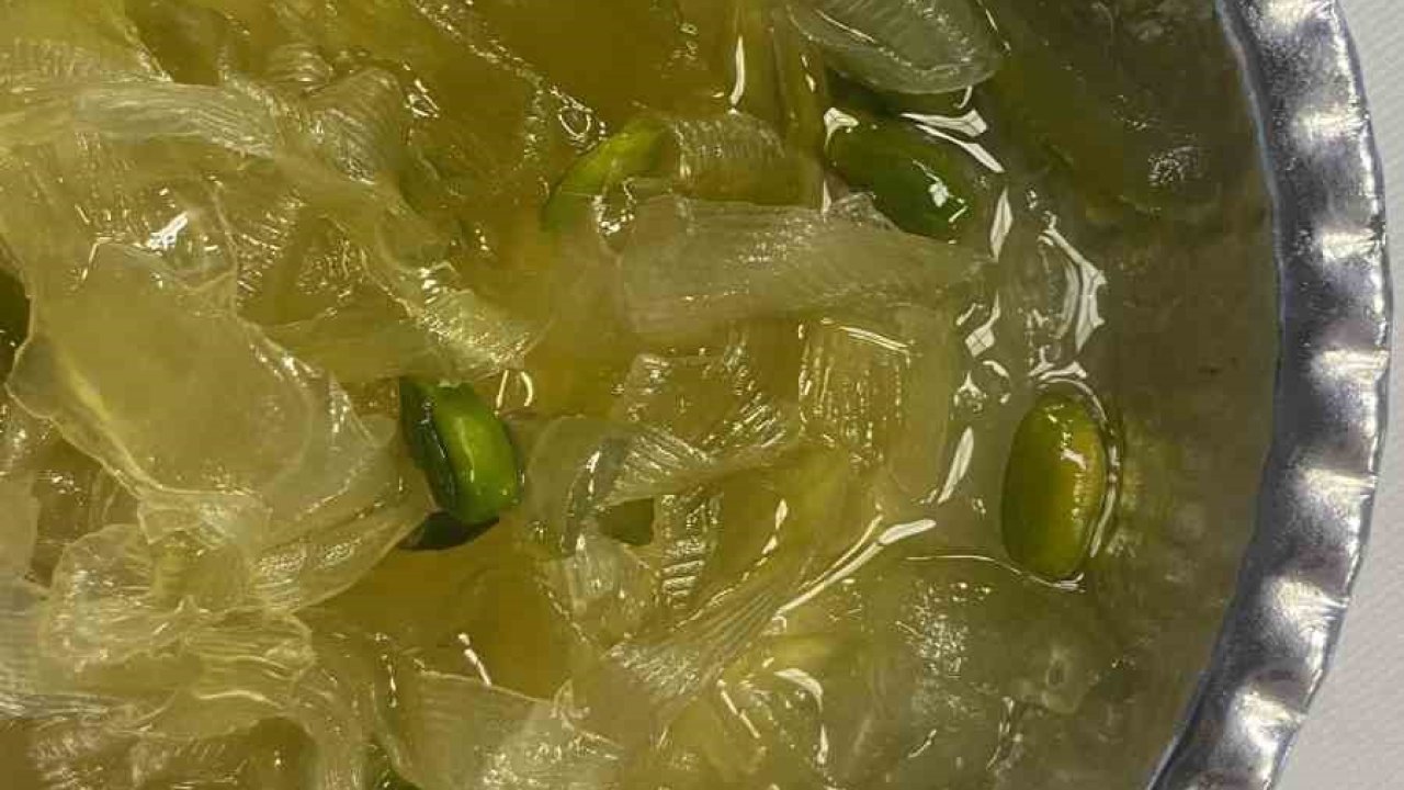 Gaziantep’in Haylan Kabağı Reçeli, coğrafi işaret tescili aldı