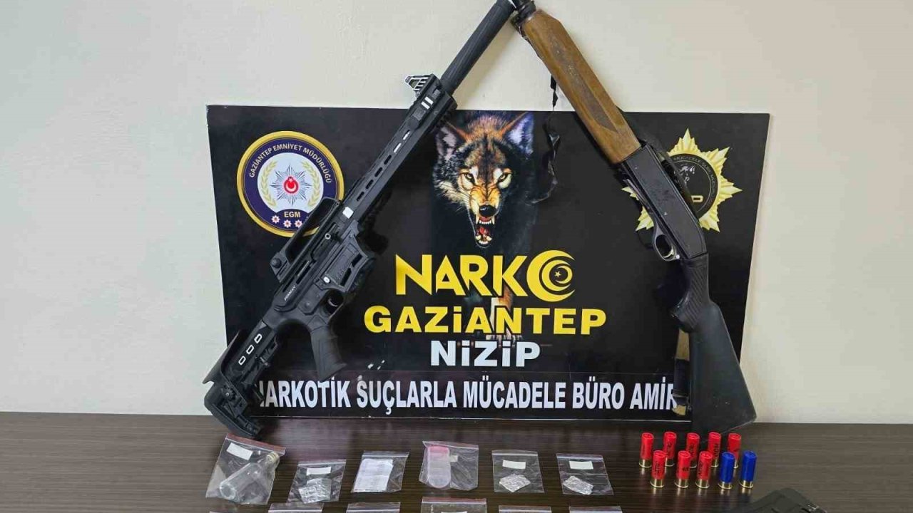 Gaziantep’te uyuşturucu operasyonu! Gözaltılar Var