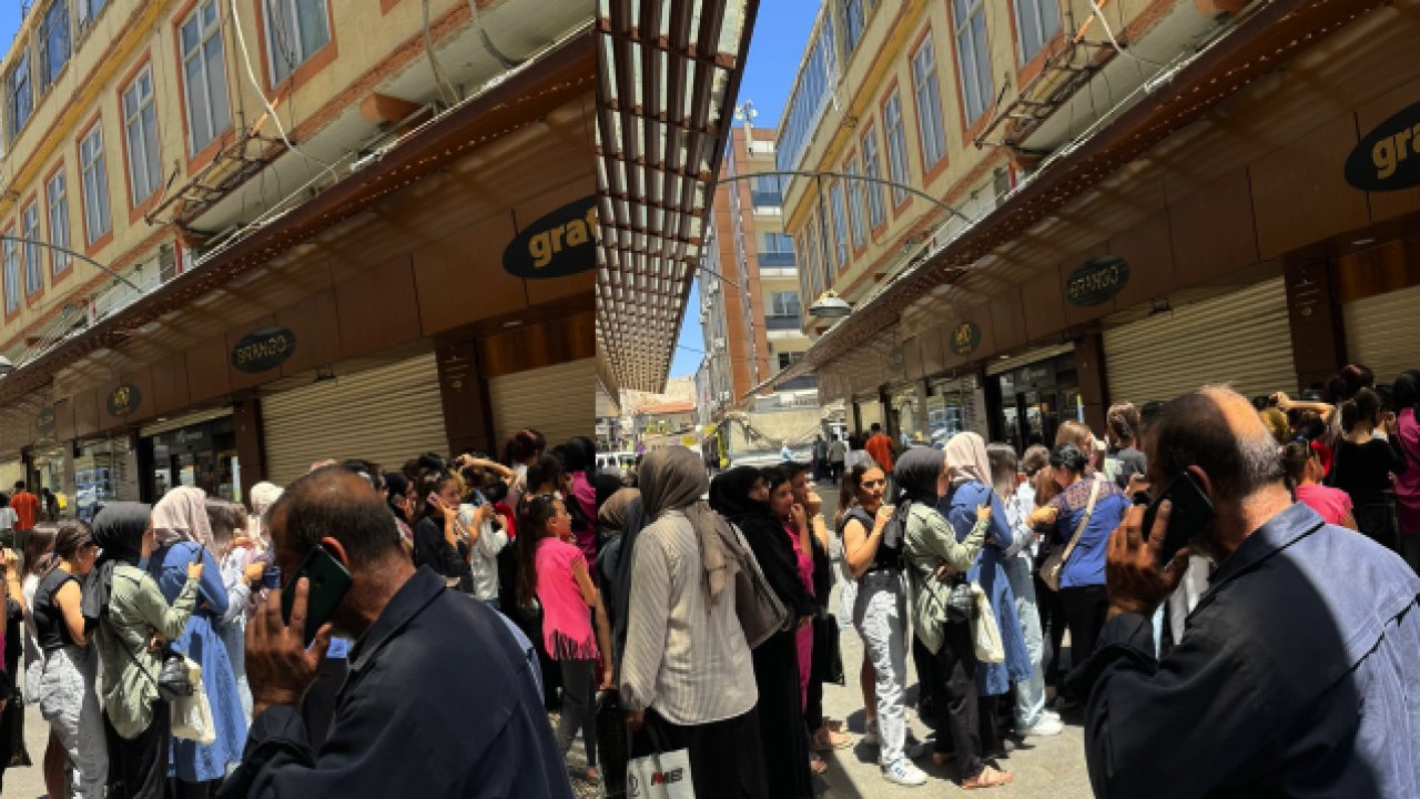 Gaziantep'te GRATİS'DE İNDİRİM İZDİHAMI! Gaziantep'te Duyan koşuyor, raflar boşaltılıyor...