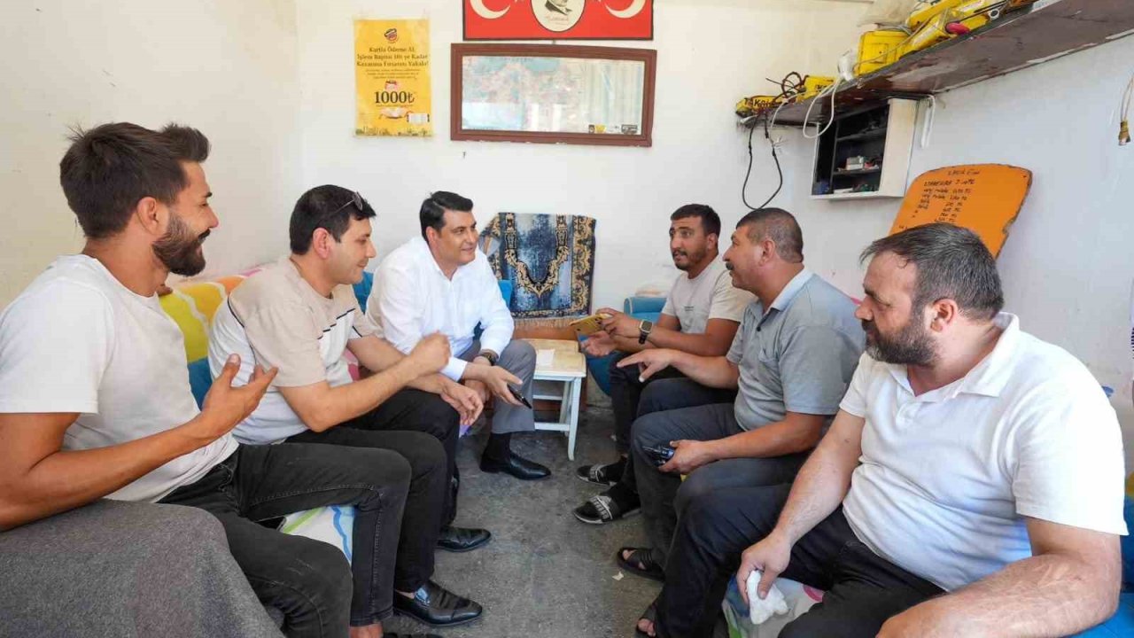 Umut Yılmaz’dan esnafa ziyaret