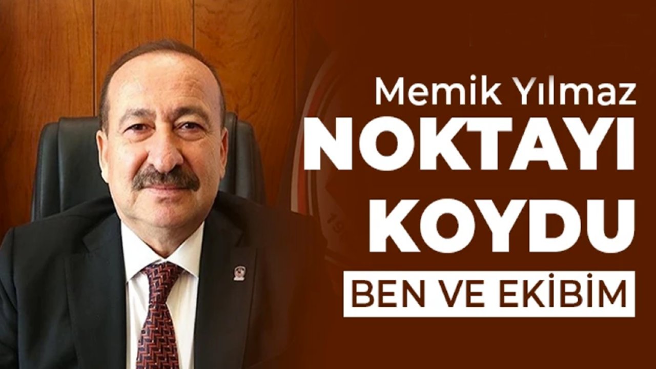 GAZİANTEP FK BAŞKANI MEMİK YILMAZ : 'BAŞKAN BENİM' DEDİ! NOKTAYI KOYDU