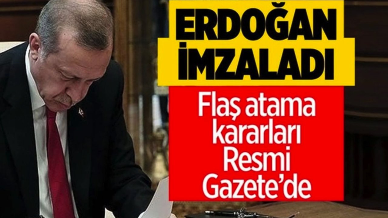Resmi Gazete'de yayımlandı! Vali Yardımcısı ve kaymakamların görev yerleri değiştirildi