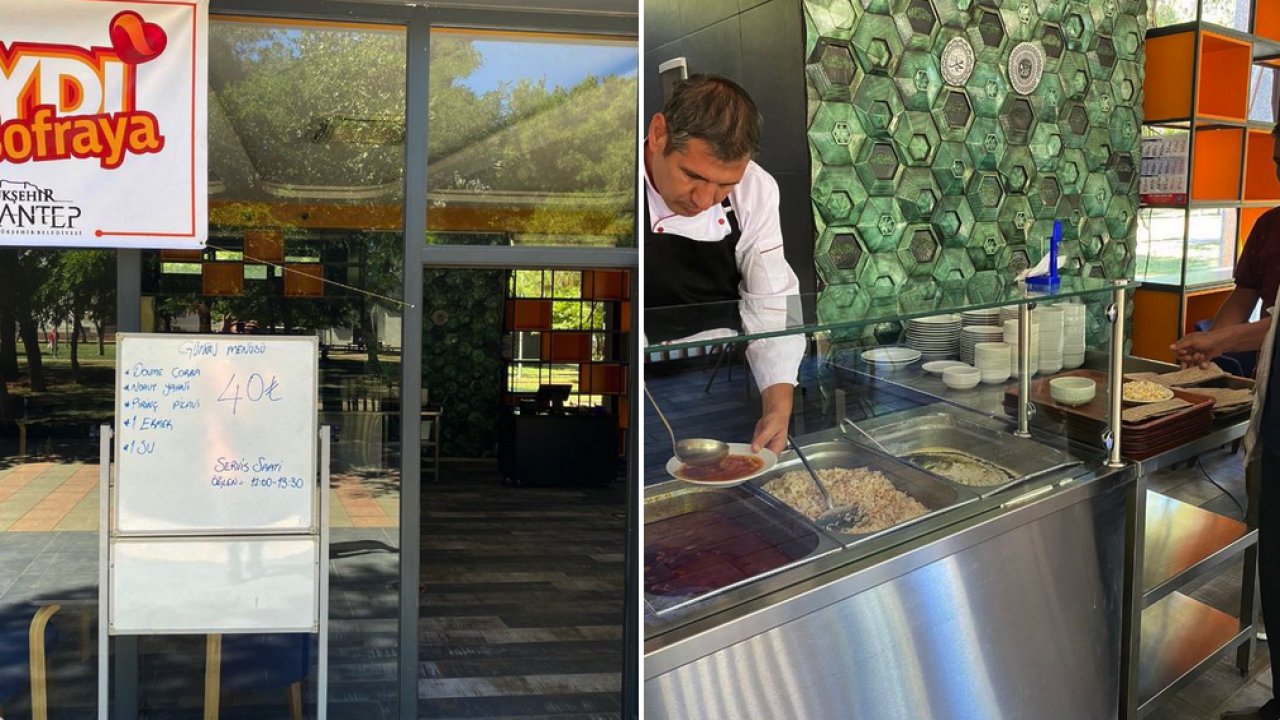 Büyükşehir'den DEV HİZMET! 4 ÇEŞİT YEMEK 40 TL! 4.SÜ AÇILDI