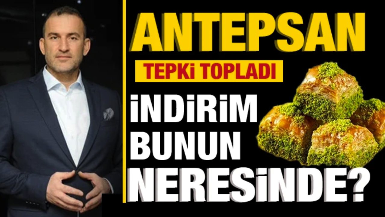 ANTEPSAN TEPKİ TOPLADI