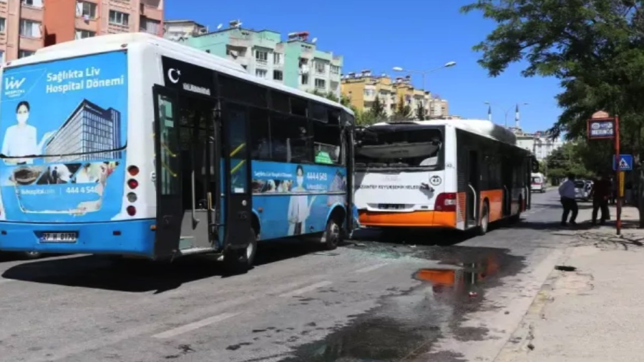 Gaziantep'te VATANDAŞLARIN TOPLU ULAŞIM ÇİLESİ! CEHENNEM GİBİ YANIYOR!