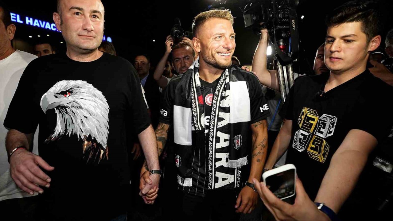 Beşiktaş’ın yeni transferi Immobile İstanbul’da