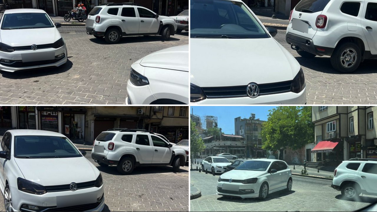 Gaziantep'te Sürücüleri İsyan Ettiren Hatalı Park Skandalı