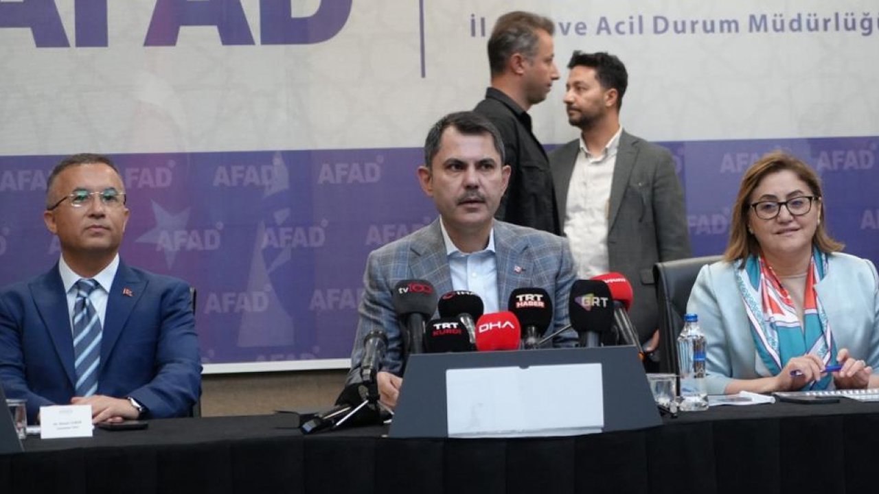 Bakan Kurum GAZİANTEP'TE KONUŞTU: '14 bin 710 yeni yuvamızı, işyerimizi vatandaşlarımıza teslim ettik'