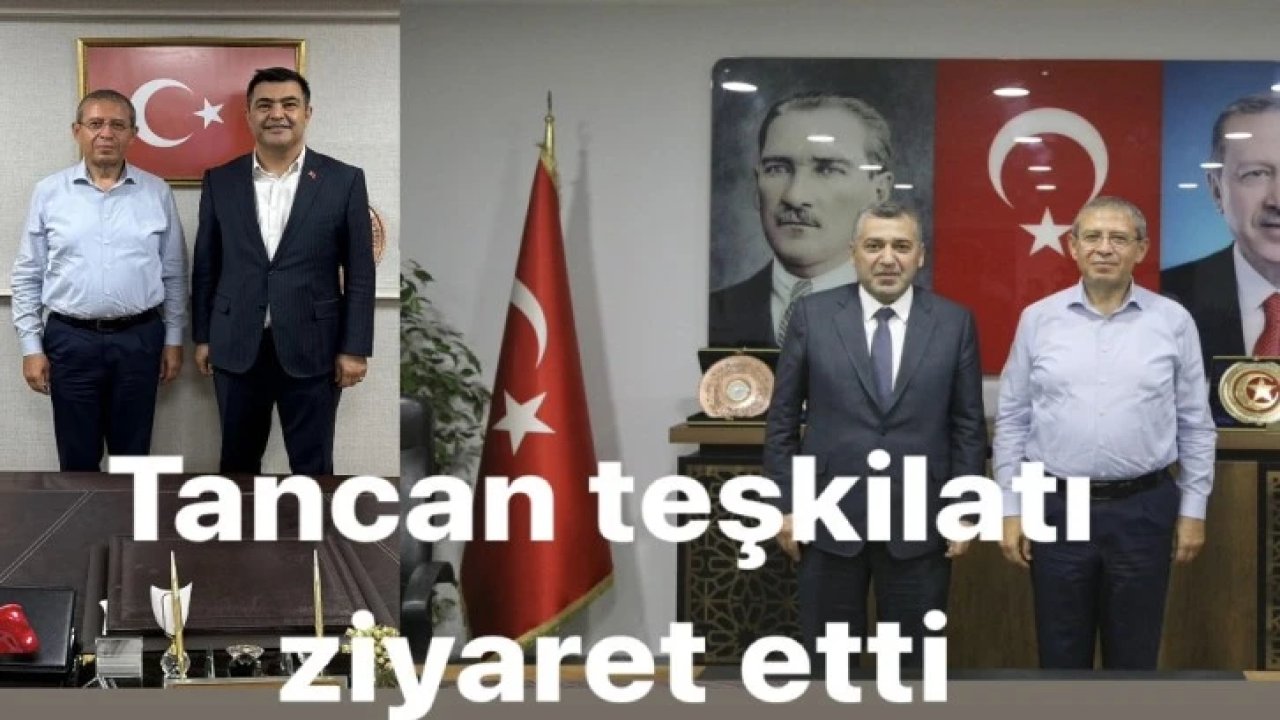 Tancan’dan AK Parti Şahinbey ve Şehitkamil’e Kritik Ziyaret