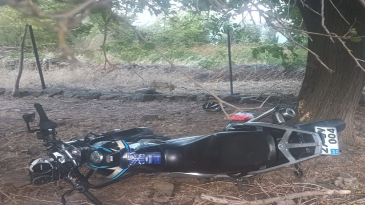 Gaziantep'te devrilen motosikletin sürücüsü öldü