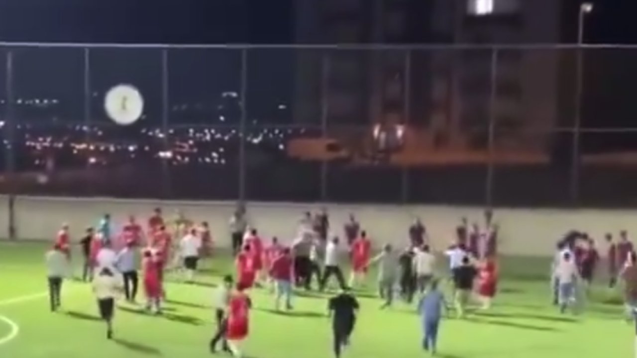 GAZİANTEP'TE FUTBOL DEHŞETİ! Gaziantep'te Bedirkent-Erikli Köyler ARASI FUTBOL MAÇI'NDA DEHŞET!