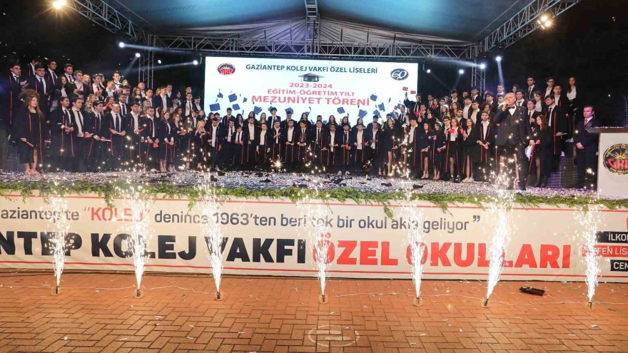 YKS’de Gaziantep Kolej Vakfı’ndan bireysel ve kitlesel başarı gururu