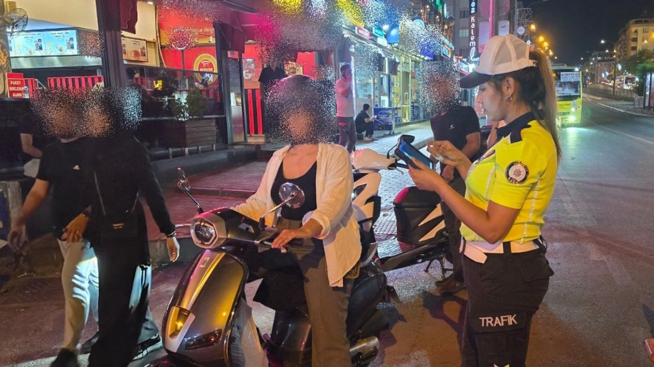 Gaziantep’te Motorsiklet Sürücülerine Ceza Yağdı!