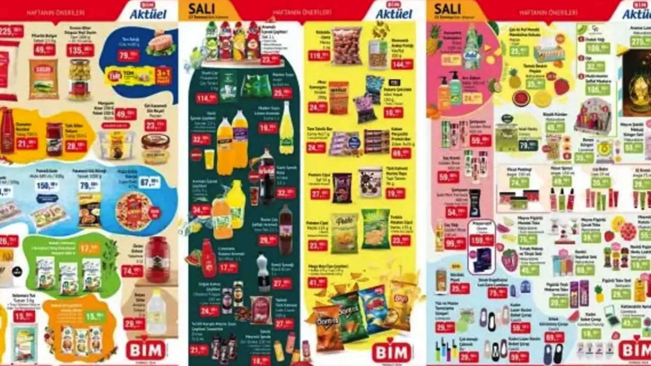 BİM'de Büyük İndirim Fırsatı 23-29 Temmuz 2024! SALI GÜNÜ BAŞLIYOR