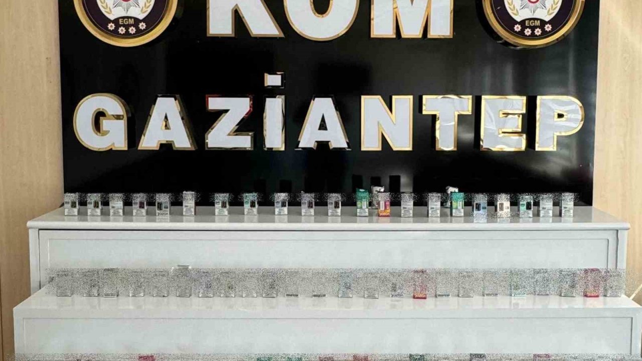 Gaziantep’te kaçakçılık operasyonu: 14 Bin 200 Adet Ele Geçirildi!