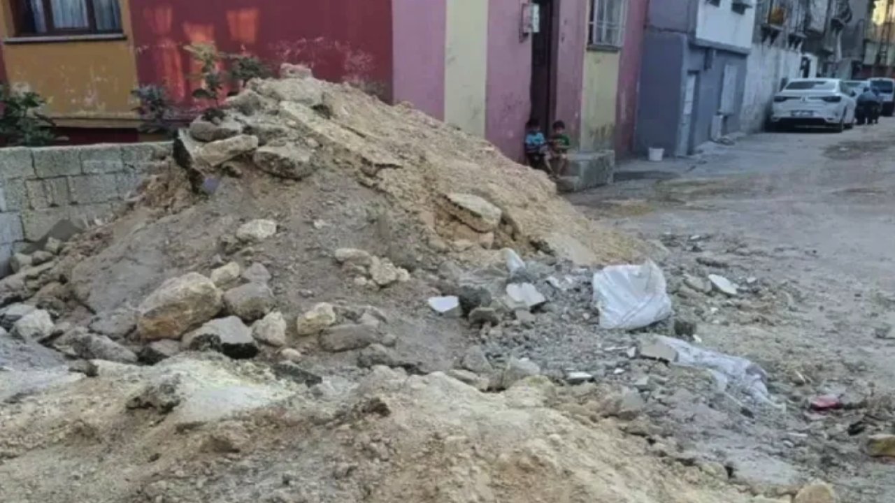 Gaziantep'teki Doğalgaz Çalışmalarının Ardından Mahalleler Harabeye Döndü