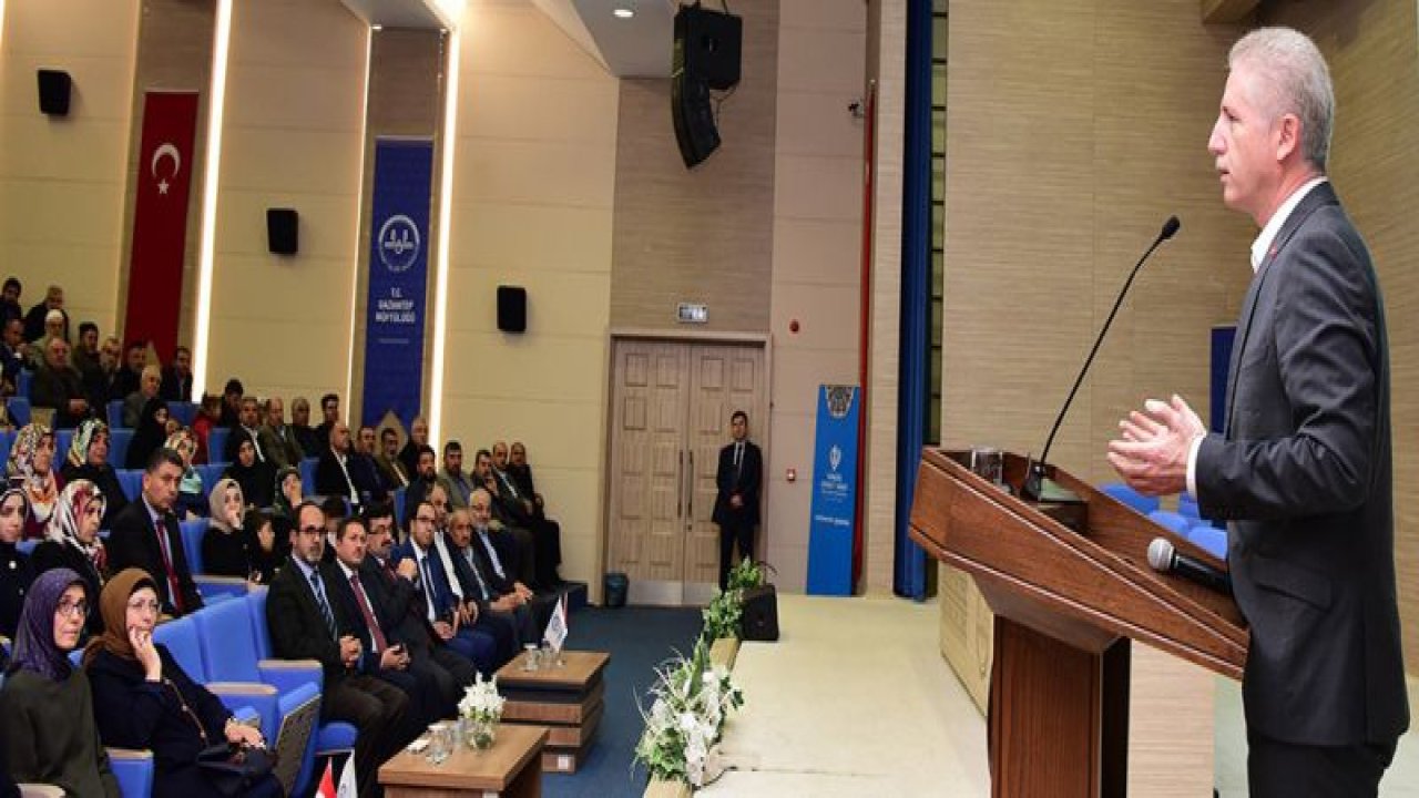 Gaziantep'te "Aile Okulu" semineri düzenlendi