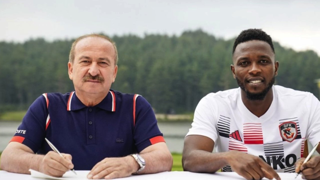 Gaziantep FK'de Transfer Yağmuru Sürüyor! Stephen Bitok Gaziantep FK'de