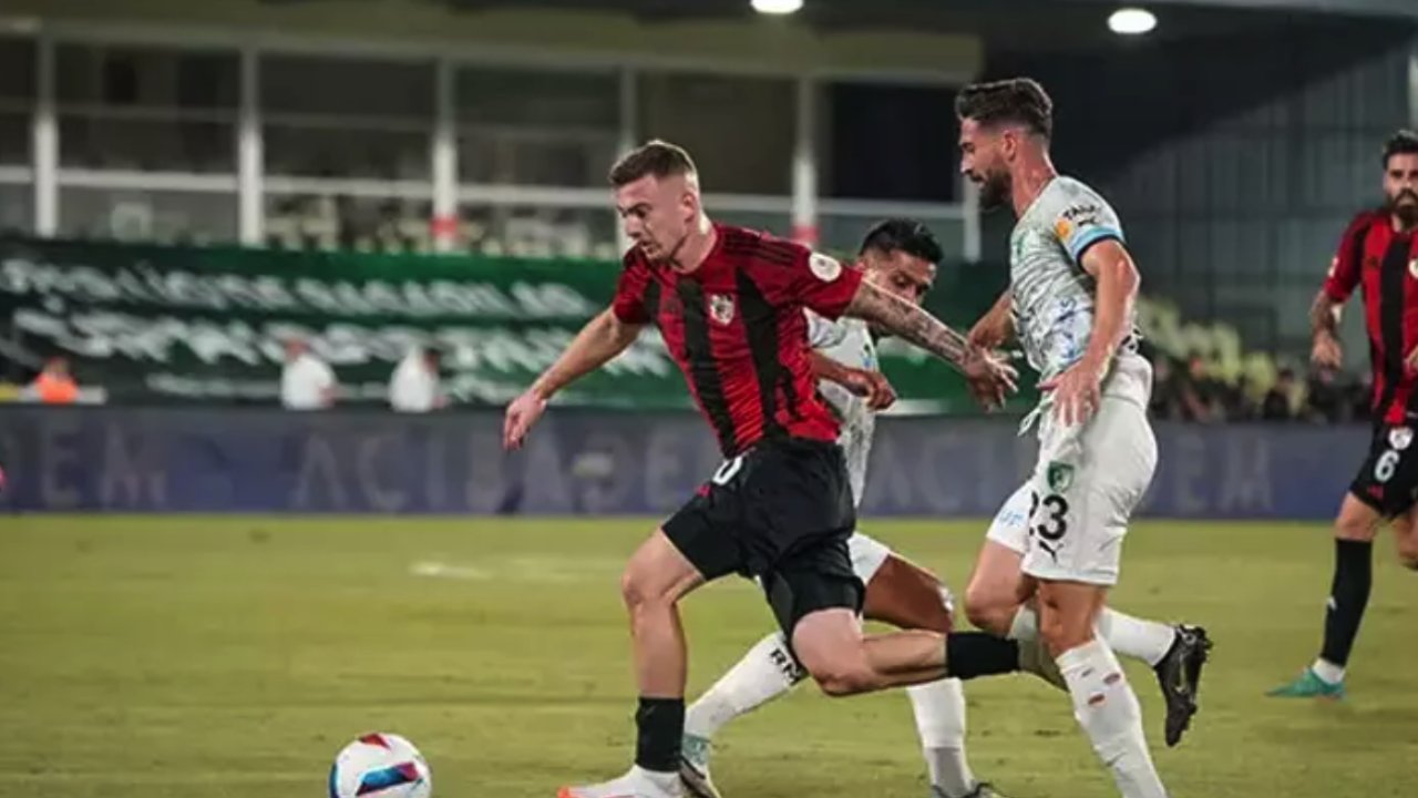 Gaziantep FK son saniyede kazandı 0-1... DAKİKA DAKİKA CANLI Bodrum FK-Gaziantep FK MAÇI