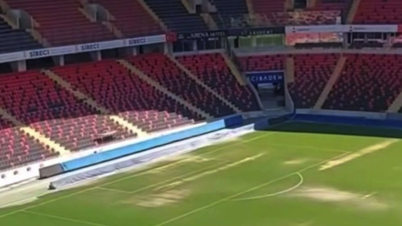 Büyükşehir Gaziantep Stadyumu bakıma alındı