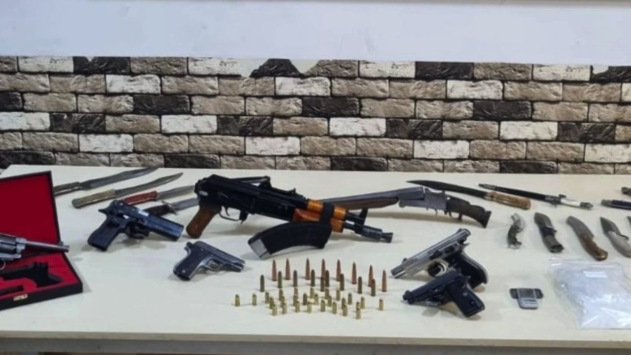 Gaziantep'te Resmen cephanelik ele geçirildi