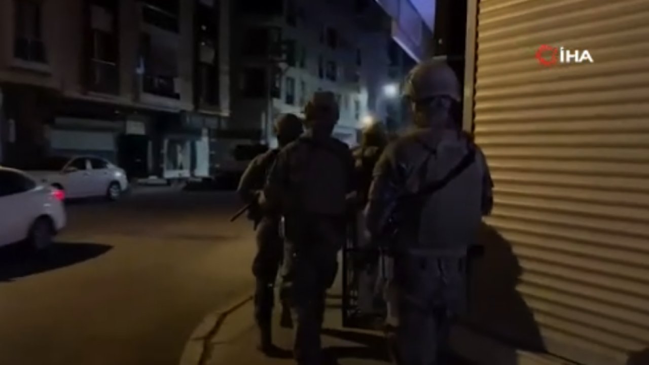 Gaziantep'te Suç Örgütüne Operasyon!  “Kuyu-32” ve -Kuyu-33” operasyonları: 95 şüpheli yakalandı