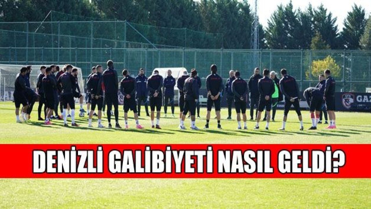 Denizli galibiyetinin sırrı ortaya çıktı