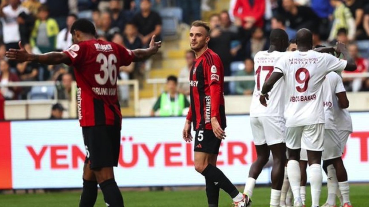 Gaziantep FK'nın 4 maçlık yükselişi sona erdi