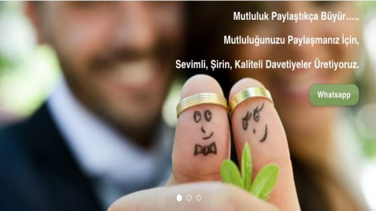 Türkiye'nin En Ucuz Düğün Davetiye Sitesi