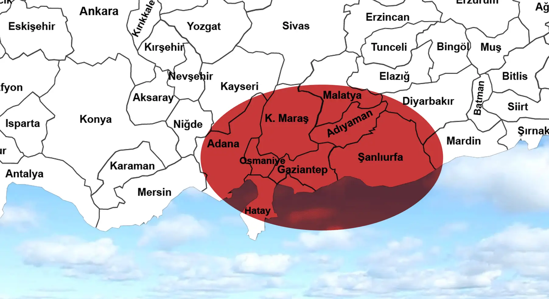 Şanlıurfa, Gaziantep, Kahramanmaraş'a haber geldi. Cumartesi kontağı kapatacak