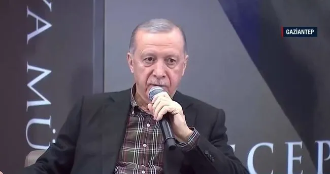 Cumhurbaşkanı Erdoğan Gaziantep'te o merkezin açılmış olmasından gurur duydu!