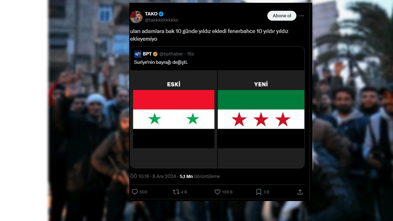 Suriye'de 61 yıllık rejim çökmesi sonrası atılan en eğlenceli tweetler