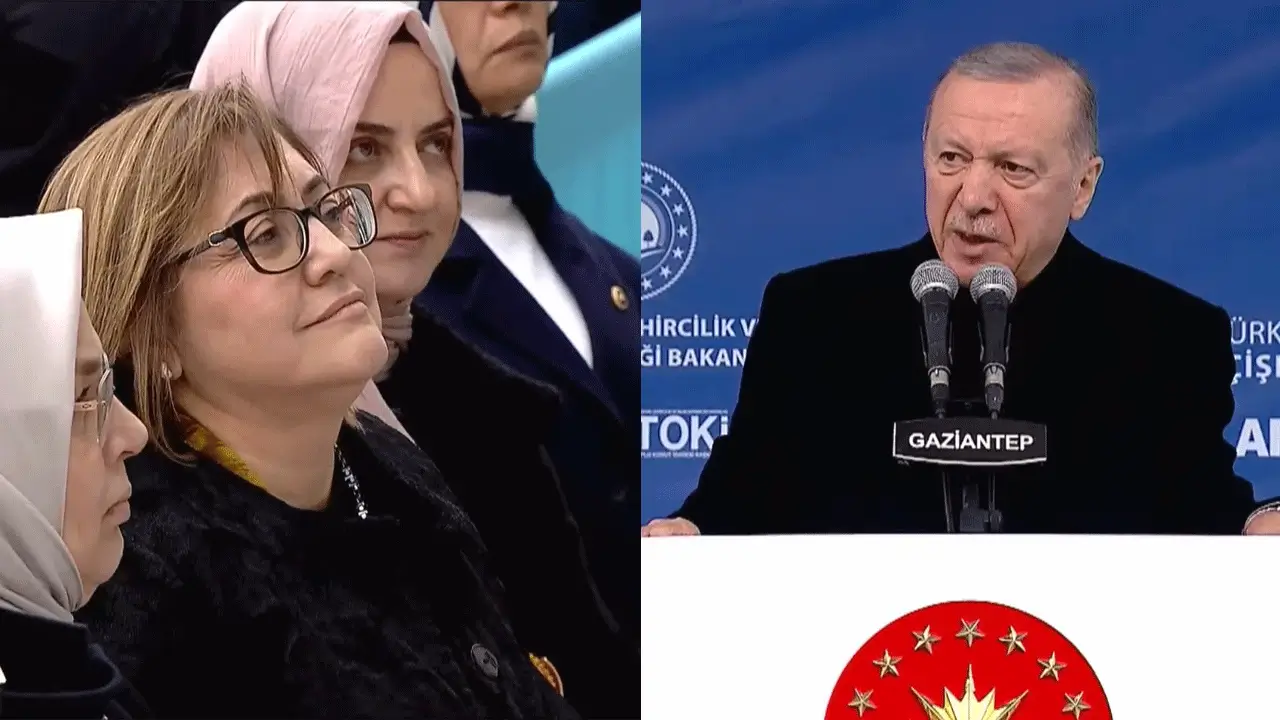 Mitingde o konu geçince Fatma Şahin'in gözlerinin içi güldü! O anlar ekranlara böyle yansıdı