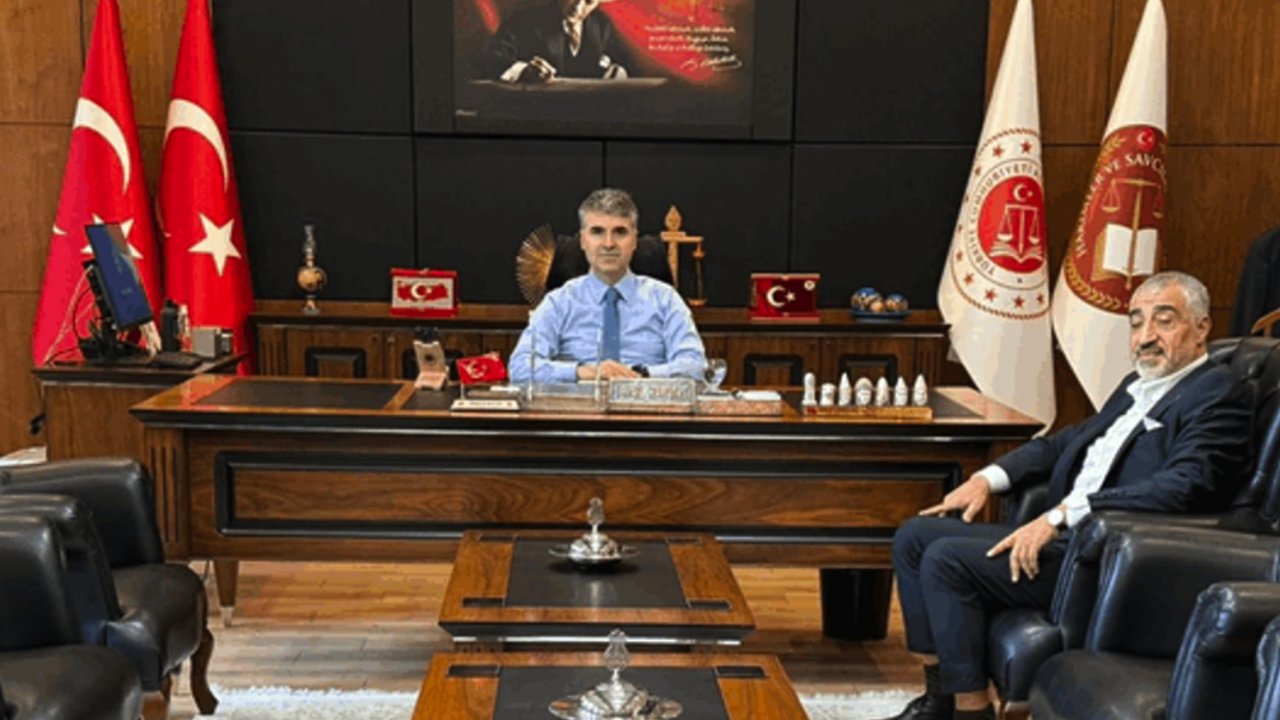 BBP Gaziantep İl Başkanı Orhan Kızılaslan, Başsavcı Karataş'ı Ziyaret Etti!