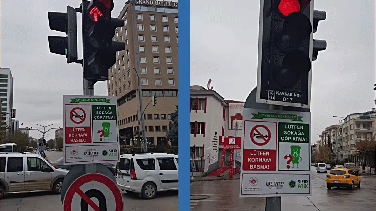 Gaziantep’te gürültüye sıfır tolerans: Korna çalmak artık yasaklandı!