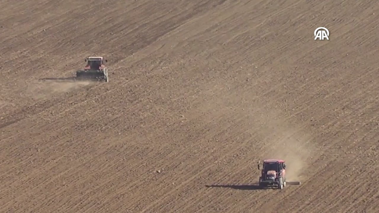 Çiftçiler Tedirgin! 150 bin dekar alan ekildi ama yağmur yok...