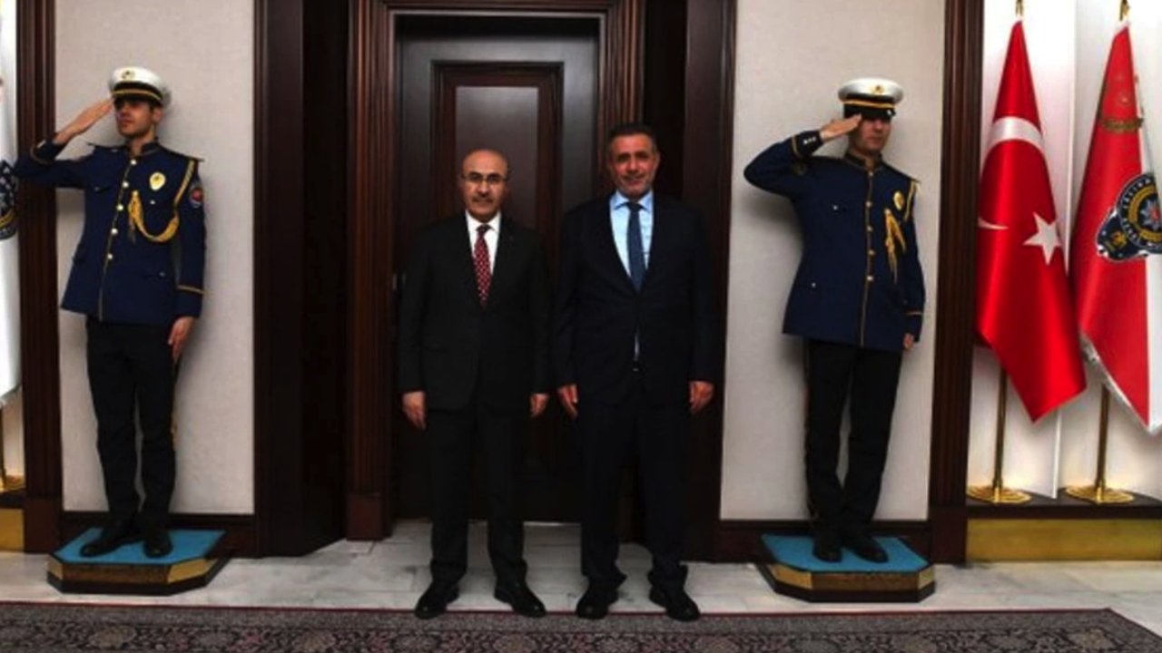 Gaziantep Milletvekili İrfan Çelikaslan'dan, Emniyet Genel Müdürü Mahmut Demirtaş’a Ziyaret