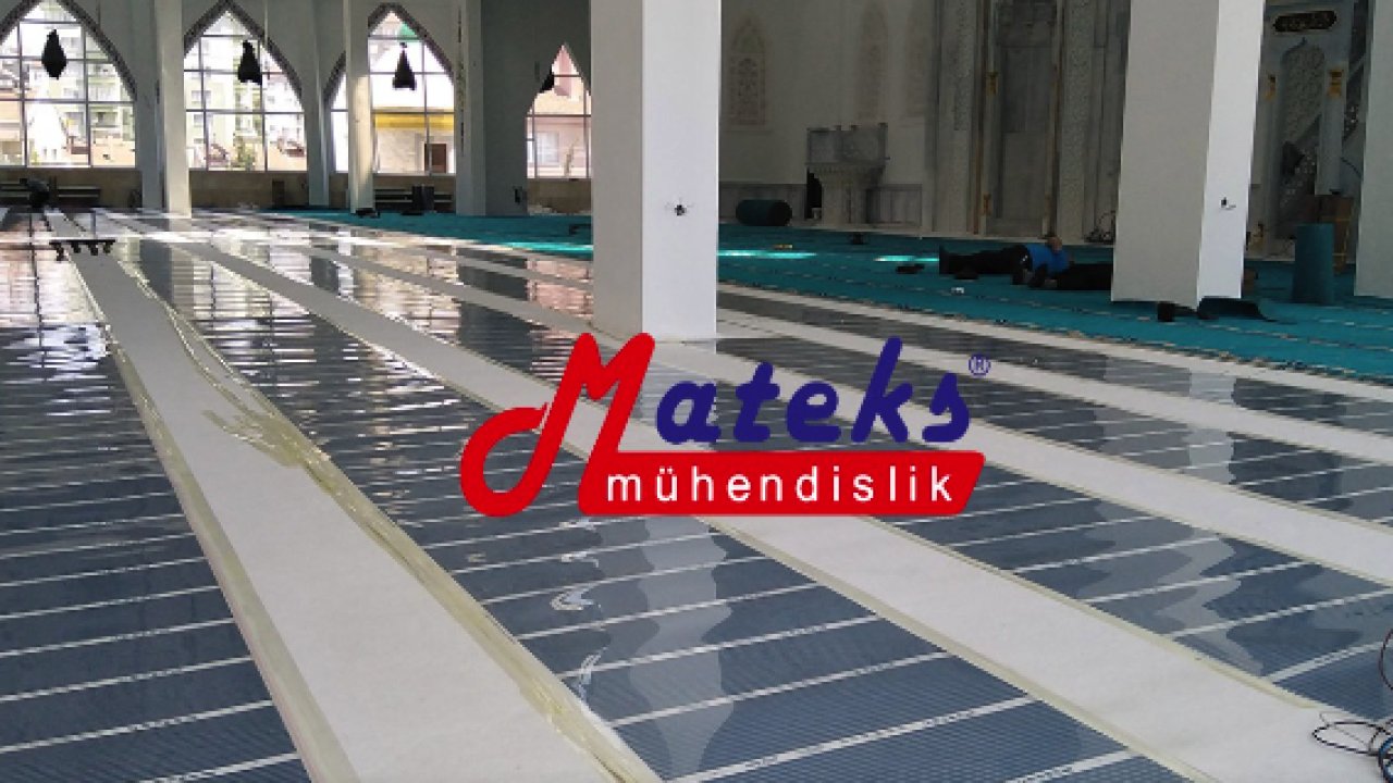 Mateks Mühendislik cami ısıtma sistemlerinde konfor ve verimliliği bir arada sunuyor!