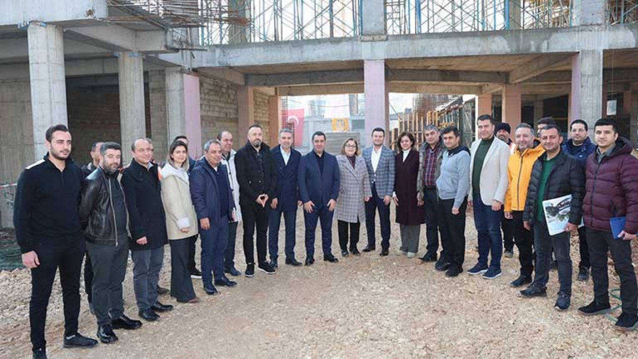 Gaziantep'in Dev Tesisi Yükseliyor! 3 bin 300 kişilik kapasiteye sahip