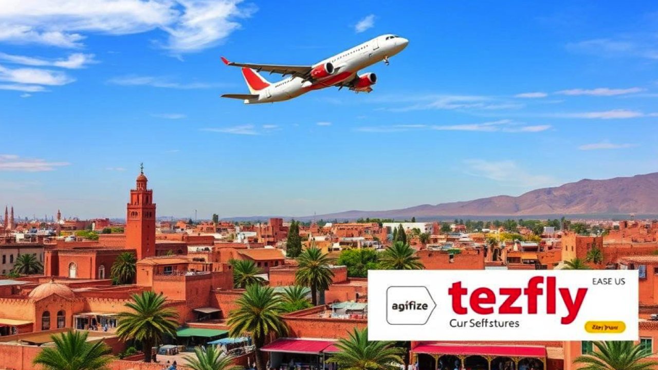 Marakeş Uçak Bileti - En Uygun Fiyatlarla Rezervasyon Tezfly'da