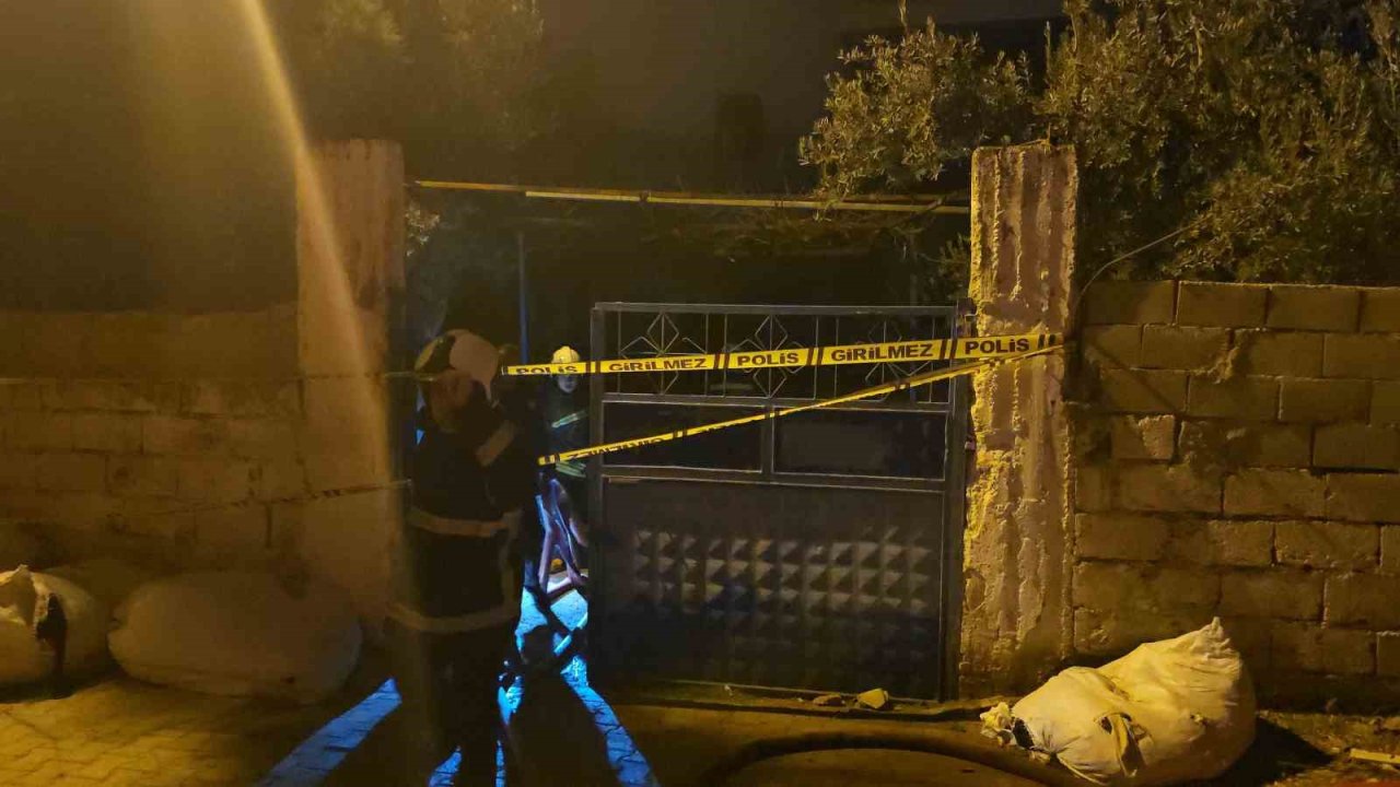 Gaziantep’te evini ateşe veren şahıs ağır yaralandı