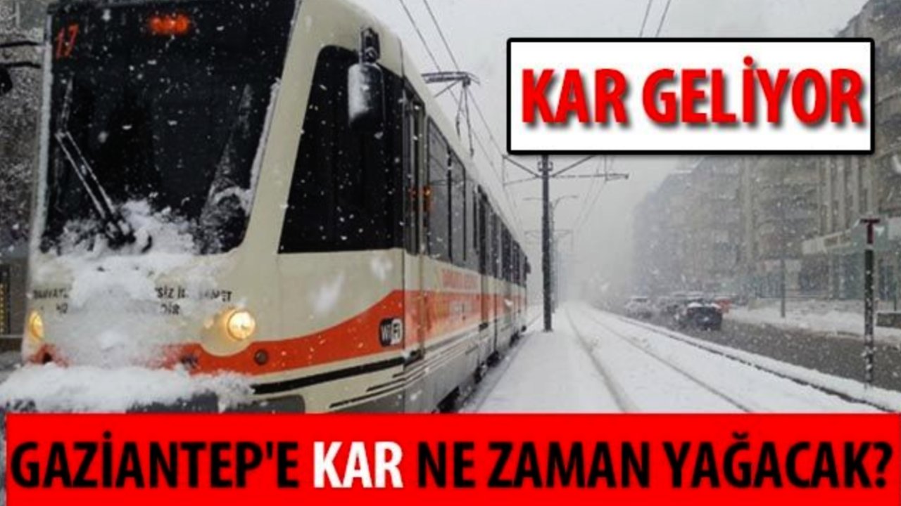 Gaziantep'e Bugün Kar Yağacak Mı? 7 - 11 Şubat 2025 5 Günlük Gaziantep hava durumu tahmini