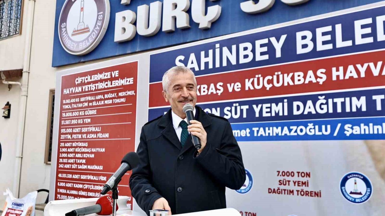Şahinbey’den Çiftçilere Dev Destek