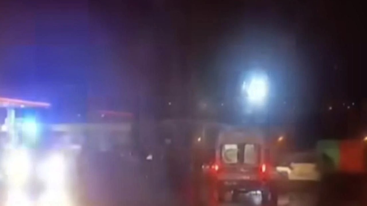 Gaziantep Havalimanı yolunda kaza! Bir kişi yaralandı.