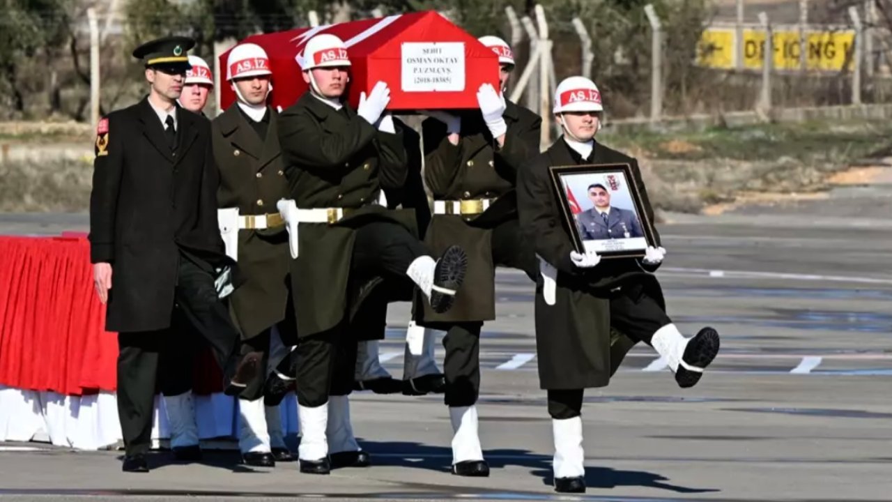Gaziantep'te Şehit Piyade Uzman Çavuş Osman Oktay İçin Tören Düzenlendi