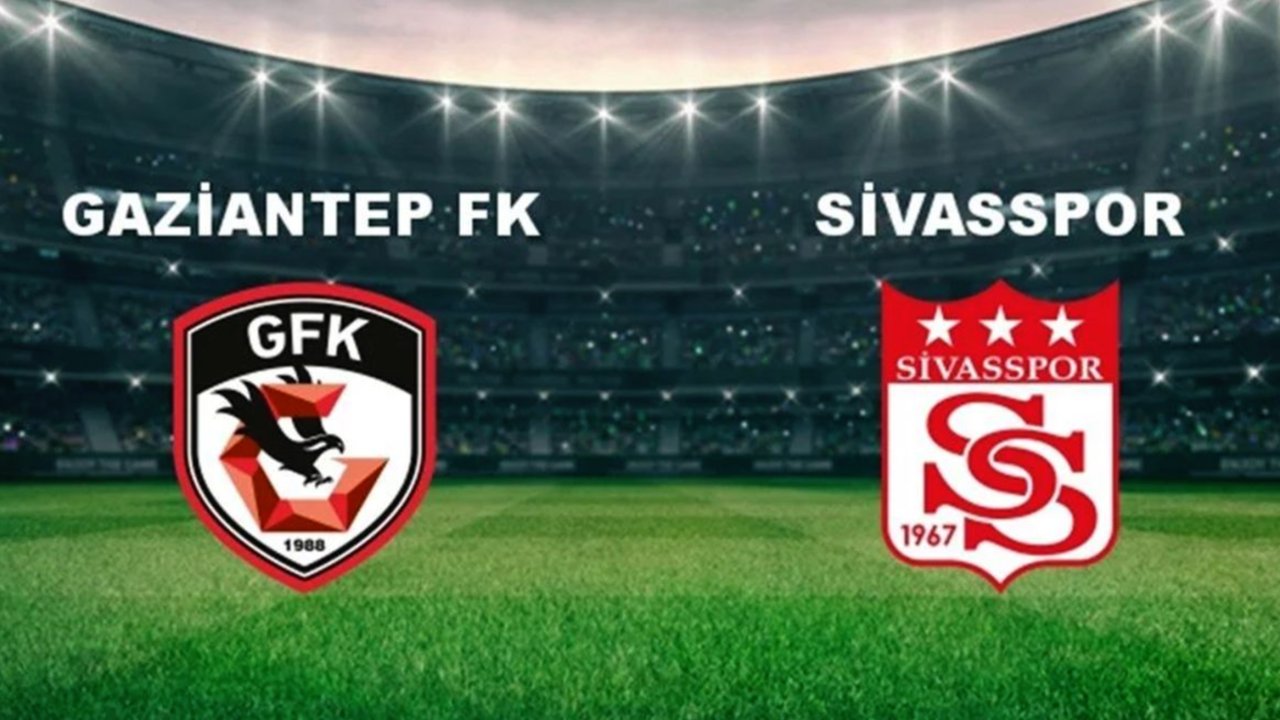 Canlı Maç İzle... Gaziantep FK 2-1 Sivasspor