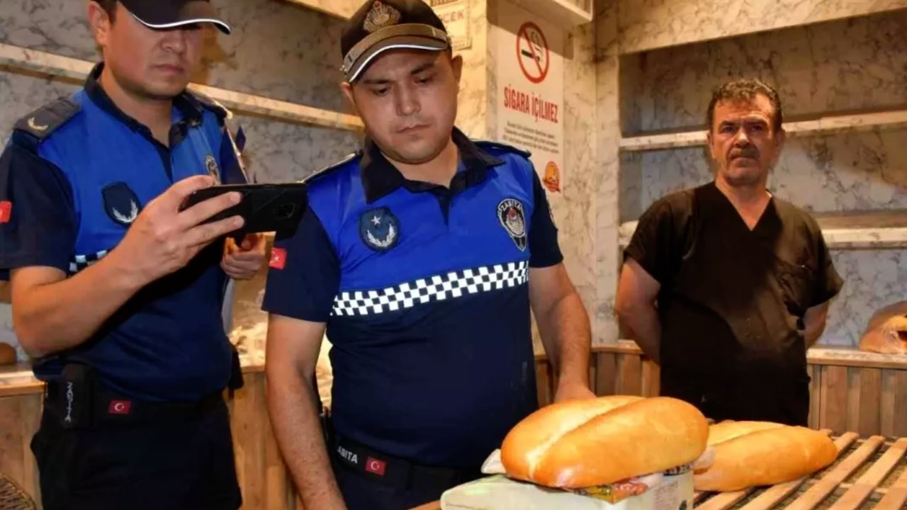Gaziantep'te zabıta ekipleri ekmek fırınlarını denetledi