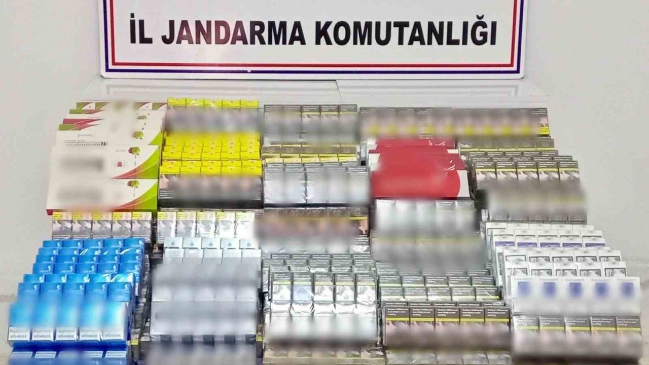 Gaziantep’te 3,8 milyon TL değerinde kaçak malzeme ele geçirildi