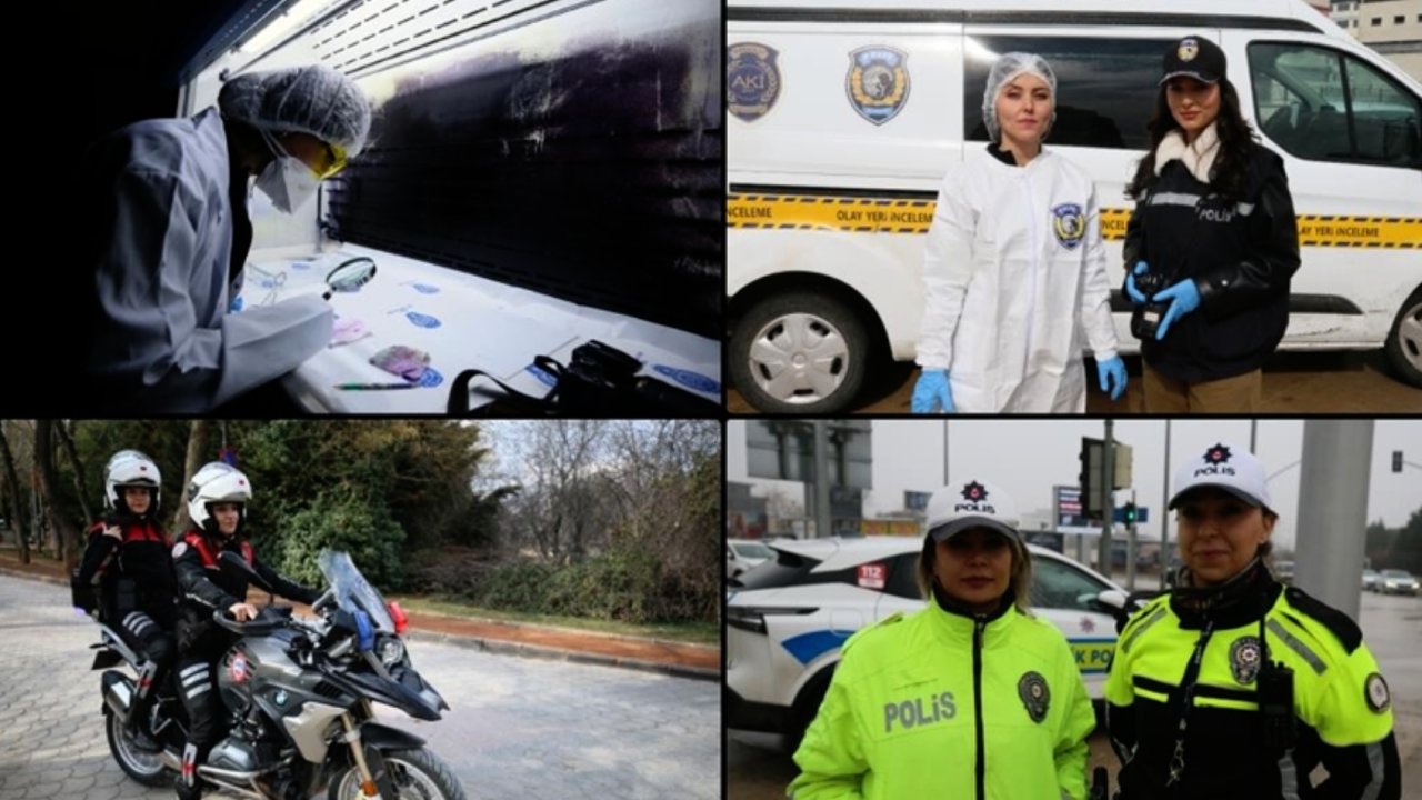 700 kadın polis, Gaziantep Asayişi İçin Mücadele Veriyor'