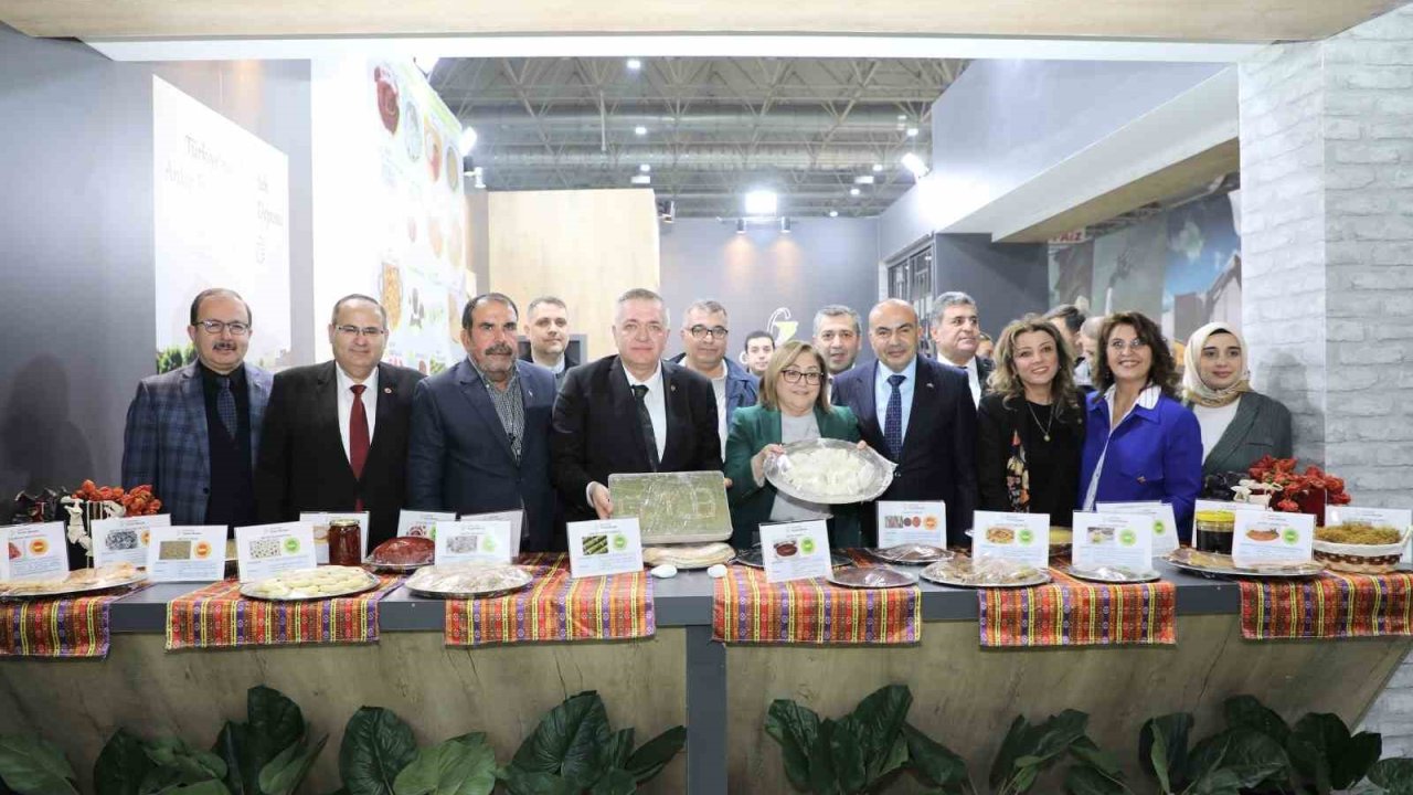 Gaziantep’in coğrafi işaretli lezzetleri Fuara Damga Vurdu